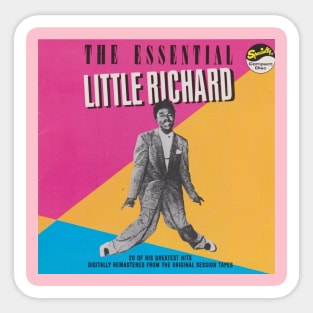 Album the essential little richard Sticker